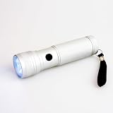Taschenlampe ultrahell LED 12 fach robuste Metallausführung Bild