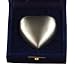 Star Legacy Brass Heart Keepsake with Velvet Box, Athena Pewter