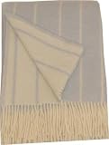 Outdoor Living : Lifestyle Pinstripe Throw with Fringe - Pale Blue