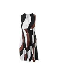 A-line Crinkled Gathered  Dress