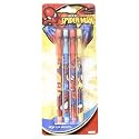 4pk Spiderman Pop Up Pencils