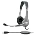 Cyber Acoustics AC-850 Internet Communication USB Stereo Headset and Boom Mic (Black)