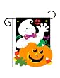 Friendly Ghost Garden Flag Indoor/outdoor 13.5 X 18"