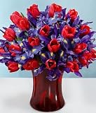 Flowers - Deluxe Hugs and Kisses Flower Bouquet with Vase