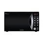 Daewoo KOR8A0R 23 Litre 800 watt Touch Control Solo Microwave Oven, Black
