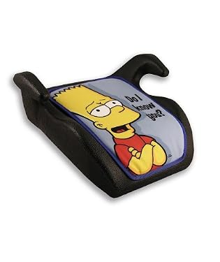 The Simpsons' Bart Simpson Booster Seat - Black