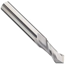 Melin Tool AMG-DP Carbide Drill Mill, Uncoated (Bright) Finish, 30 Deg Point Angle, 2 Flutes, 1.5" Overall Length, 0.125" Cutting Diameter, 0.125" Shank Diameter