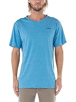 Nike Hurley Camiseta Manga Corta Dri-Fit Corporate V Neck (Turquesa)