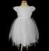 NWT Brand New Flower Girl Wedding White Ballerina Dress