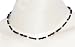 Silver Indian Necklace In Garnet Healing Beads Handmade Jewelry 16.5 inches (gnklc162a)