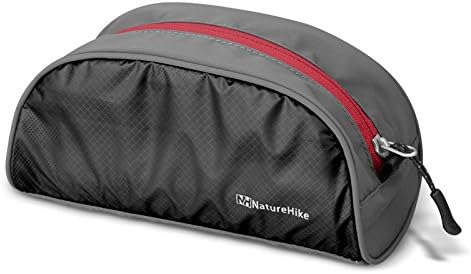 NH travel toiletry Hanging Toiletry Bag Cosmetic Bag waterproof portable travel essential travel cosmetic bag pouch(Black-Small)