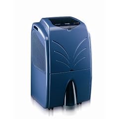 DeLonghi DE 350E Luftentfeuchter blau 3 in 1 f�r R�ume bis maximal 150m3 Heizleistung maximal 2000 W