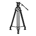 Ikan EG05A2 Two Stage Aluminum Tripod with GH05 Head (Black)