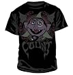 Sesame Street Count Propaganda Black Tee T-shirt