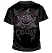 Sesame Street Count Propaganda Black Tee T-shirt