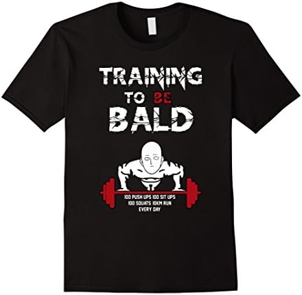 Men's Saitama shirt Large Black