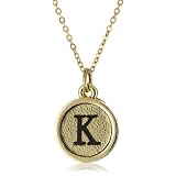 Dillon Rogers Shimmering Metallic Pendants Initial 