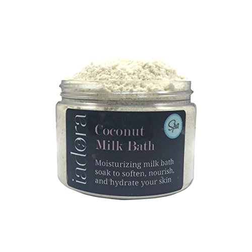 Coconut Milk Bath Soak - Coconut Milk, Protein-rich, Oatmeal, Almond Oil, Ultra Creamy, Nourishing, Skin Moisturizing Bath Milk Powder ~ Made From Fresh Real Ingredients