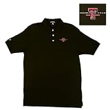 Texas Tech Red Raiders NCAA Classic Pique Polo Shirt (Black)