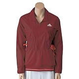 Womens Adidas Competition Jacket - Cherry Wood/White