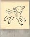Lamb Rubber Stamp