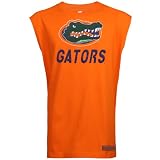 NCAA Florida Gators Dart Sleeveless T-shirt - Orange (X-Large)