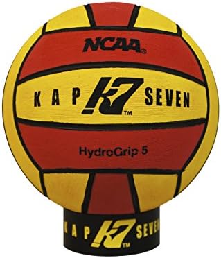 KAP7 HYDROGRIP WATER POLO BALL - SIZE 5 (Yellow/Red)