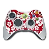 Aloha Red Design Skin Decal Sticker for the Xbox 360 Controller