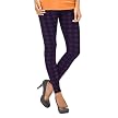 Juniors' Xhilaration&reg; Fashion Checked Legging - Purple/Black