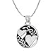Sterling Silver "A Sister Is Someone To Dream, Cry, Sing, Laugh with" Reversible Pendant, 18"