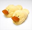 Slipper Heads Furry Slippers - Duck