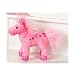Plush Horse, Fortune Pink Plush Horse 8