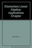 Applications of linear algebra