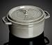 Staub Round Cocotte, 6.5qt, Graphite Grey