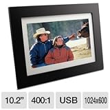 ViewSonic VFD1027w-11 10.2-Inch Digital Photo Frame with 128 MB Internal Memory