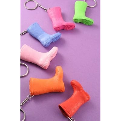Bright coloured wellington boot charm