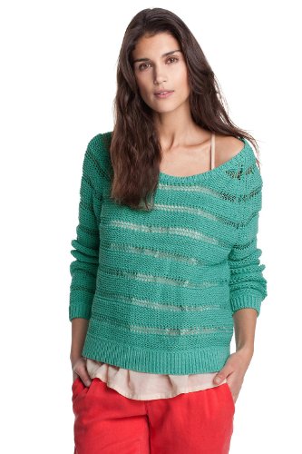 ESPRIT DE CORP Damen Pullover Regular Fit, D01362, Gr. 34 (XS), T&uuml;rkis (447 aqua breeze) Preisvergleich
