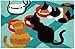Kitties and Kream Doormat-JellyBean Rug