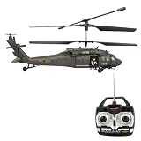 Black Hawk 3ch RC Helicopter w/ Gyro RTF YD-919 (Army Green)