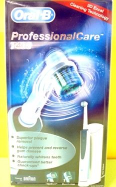 Childrens Toyshop  Health & Personal Care : BRAUN 3D TOOTH BRUSH 2 SPEEDS RECHGBLE