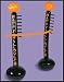 Halloween pumpkin- Inflatable Limbo Game set