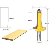 Yonico 18152 Louver Slat Router Bit - Large 1/2" Shank