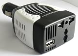 BESTEK 75WATT DC 12Volt to AC 110-120Volt Power Inverter with iPod iPhone charger MRI711BU-2