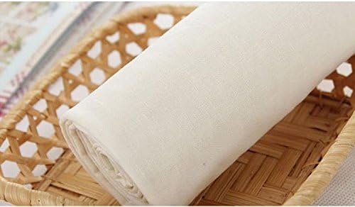 1piece 155cm*50cm Whitish Cotton Linen Fabric