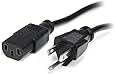 StarTech.com PXT101143 3 Feet 14AWG - NEMA5-15P to C13 Desktop PC Monitor Power Cable