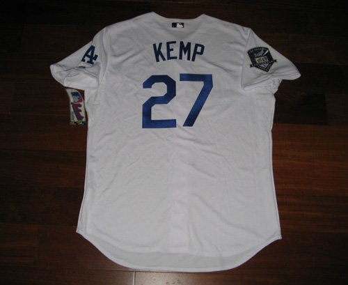 Matt Kemp #27 Dodgers Adult Home Jersey (x-large)