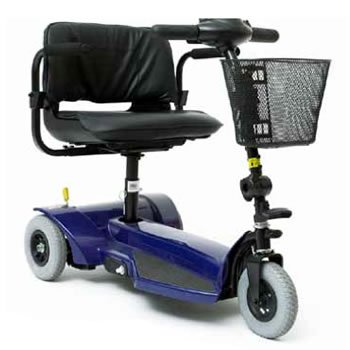 AmeriGlide 111TS - 3 Wheel Travel Scooter