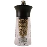 Terre Exotique Penja White Pepper From Cameroon - Fabulous White Pepper in Peugeot Refillable Grinder or Mill 1.41 Oz