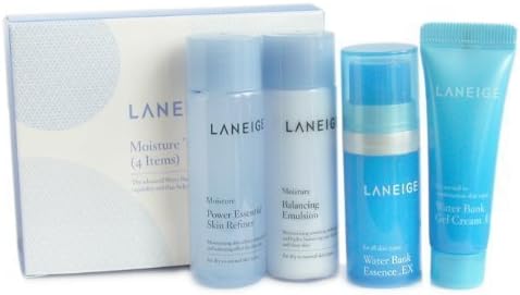 KOREA Cosmetics 2014 New Advanced!! Laneige Basic Step Moisture Trial Kit (4 items) by Amore Pacific Laneige