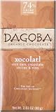 Dagoba Organic Chocolate Bar, Xocolatl (Rich Dark Chocolate, Chilies & Nibs), 2.83-Ounce Bars (Pack of 12)